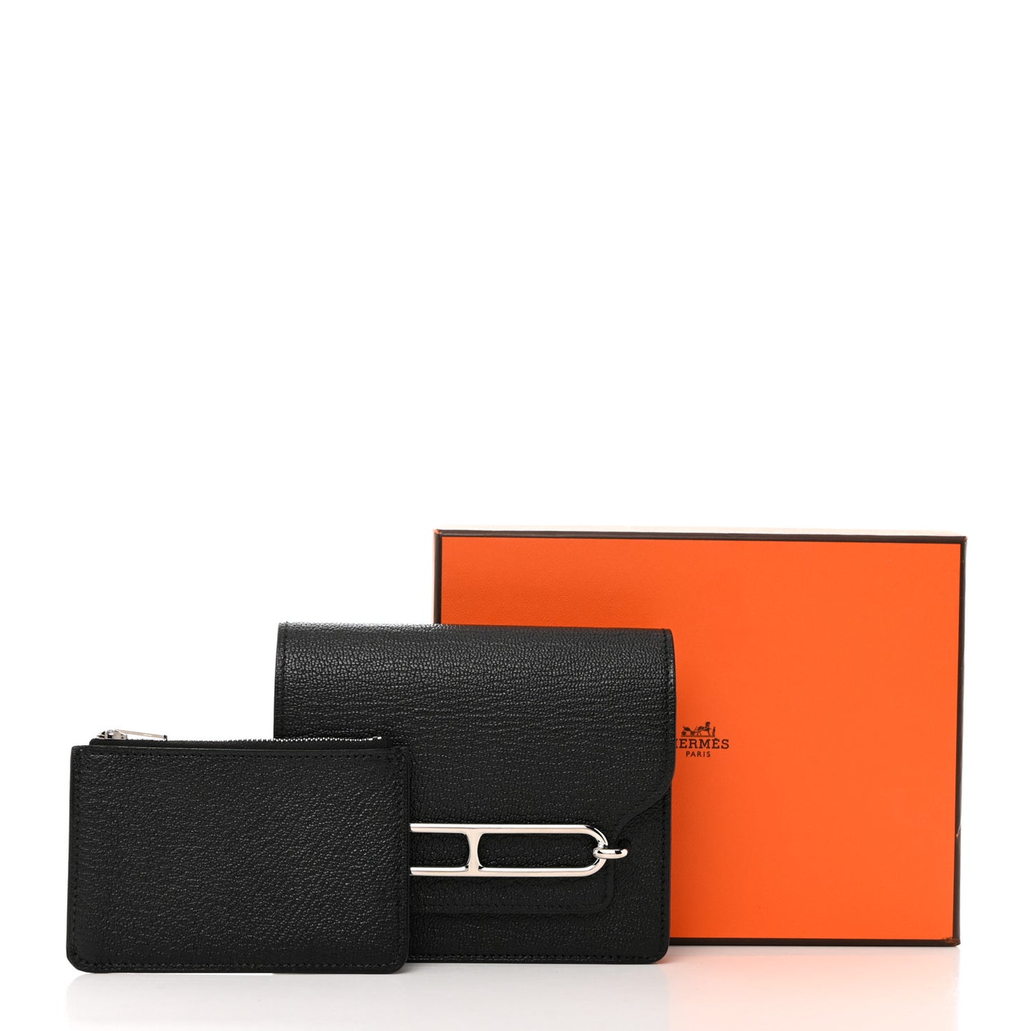 Chevre Mysore Roulis Slim Wallet Black