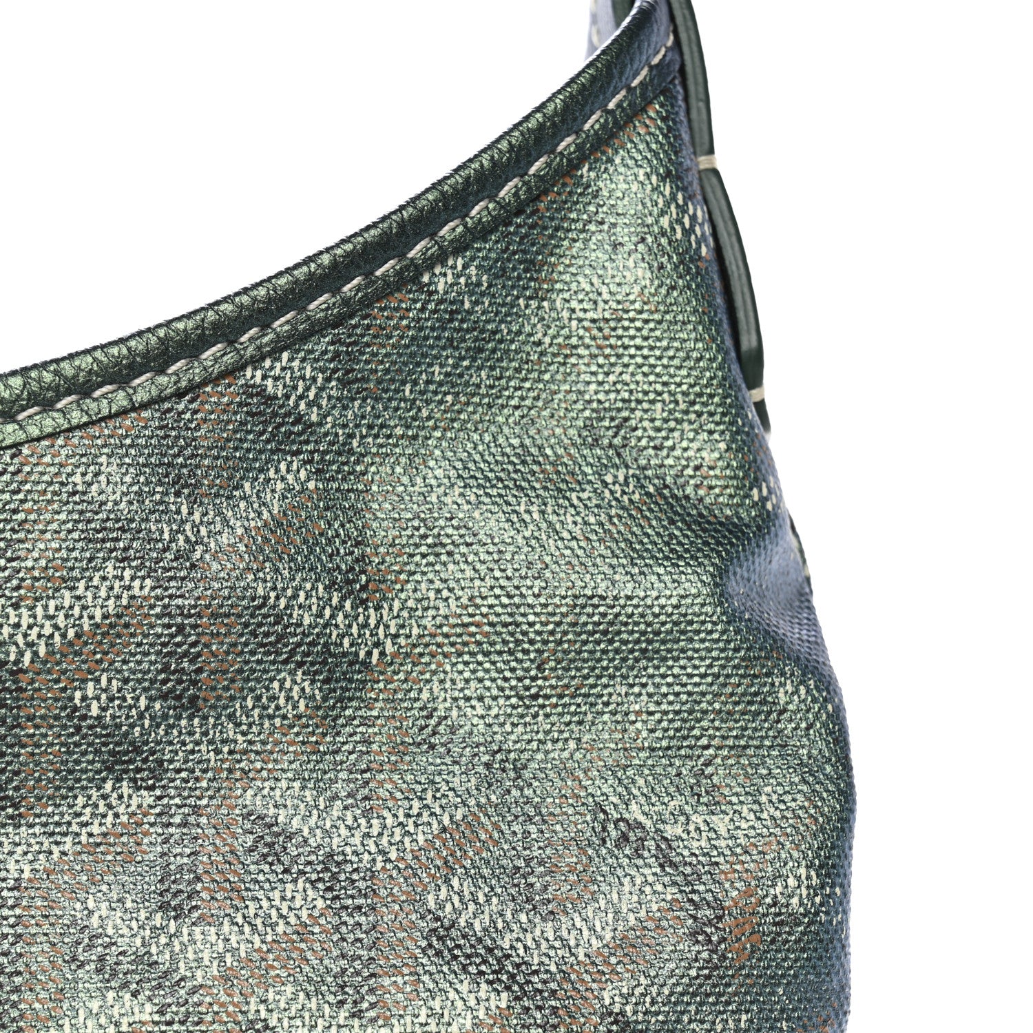 Goyard Iridescent Goyardine Boheme Hobo Pearly Green 14 of 14