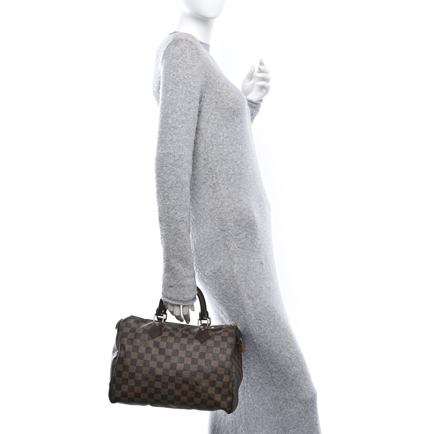 Louis Vuitton Damier Ebene Speedy 30 2 of 14