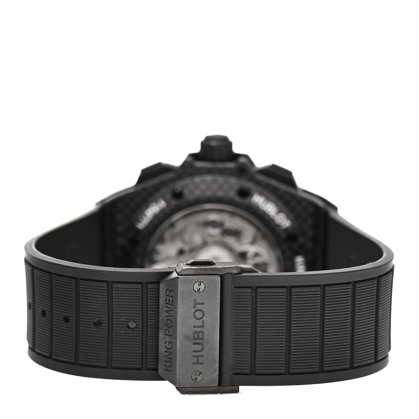 Carbon Rubber 48mm King Power Unico Automatic Watch Black 701.QX.0140.RX