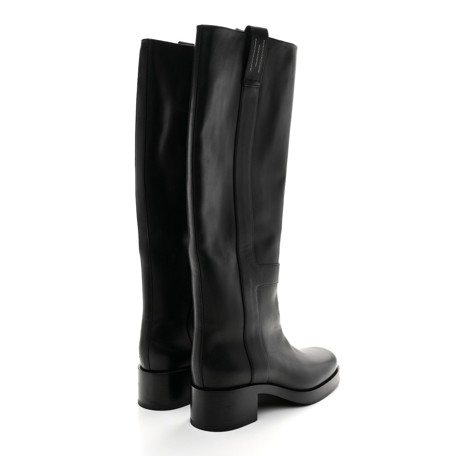 Hermes Box Riding Boots 41 Black 4 of 12