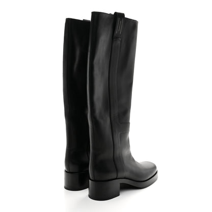 Hermes Box Riding Boots 41 Black 4 of 12