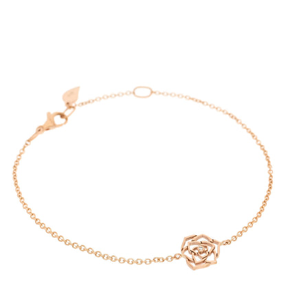Piaget 18K Rose Gold Diamond Rose Bracelet 1 of 6