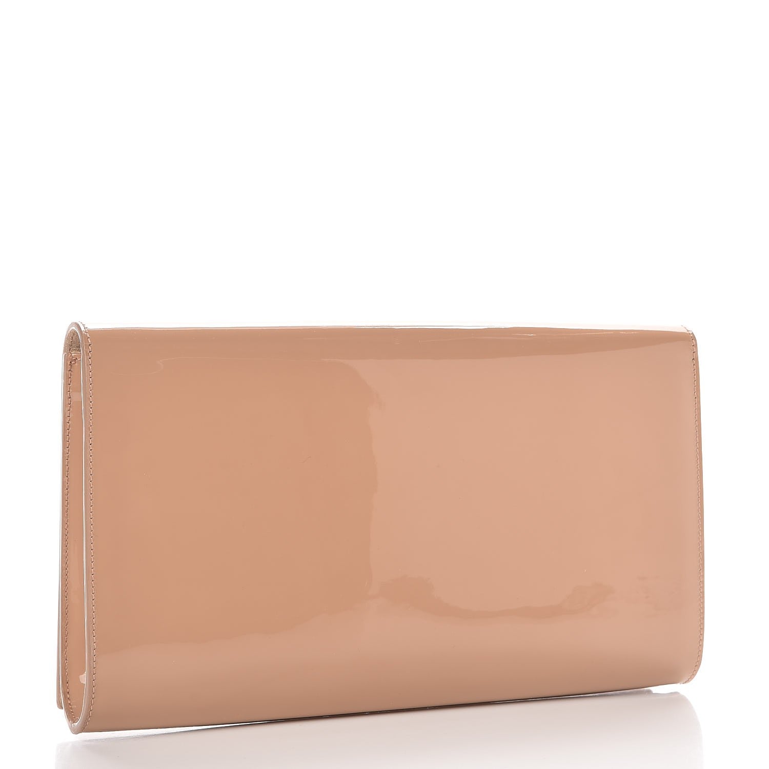 Saint Laurent Patent Calfskin Monogram Large Belle De Jour Clutch Chair 3 of 8