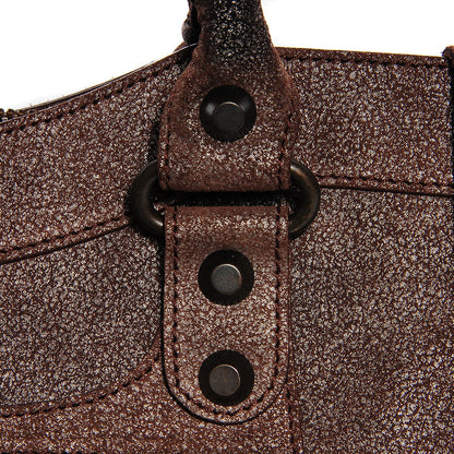 Balenciaga Metallic Craquele Calfskin Classic Hardware First Bronze 9 of 13