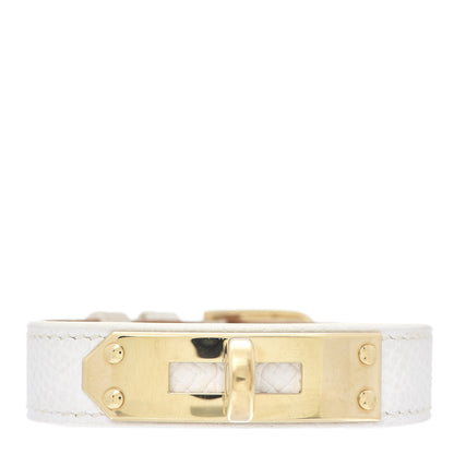 Hermes Epsom Kelly Watch Replacement Strap Band White 1 of 4