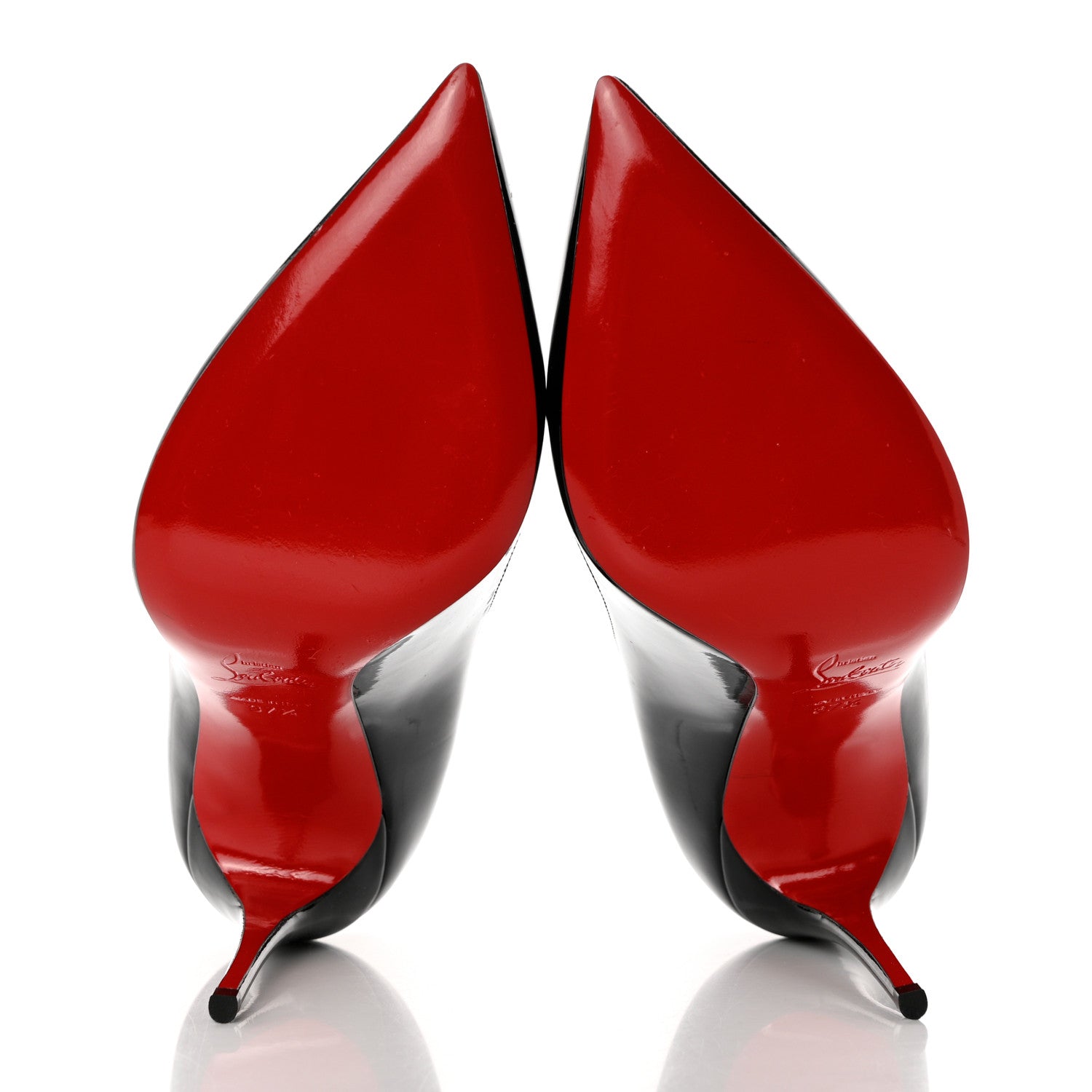 Christian Louboutin Patent So Kate 100 Pumps 37.5 Black 5 of 7