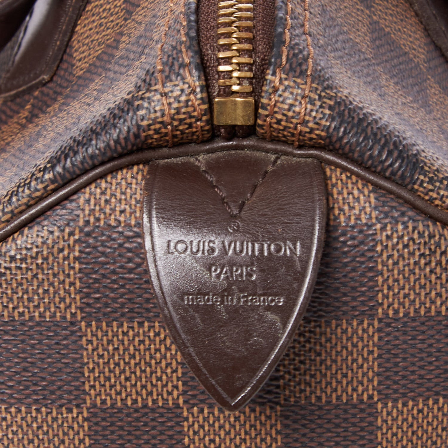 Louis Vuitton Damier Ebene Speedy 30 9 of 10