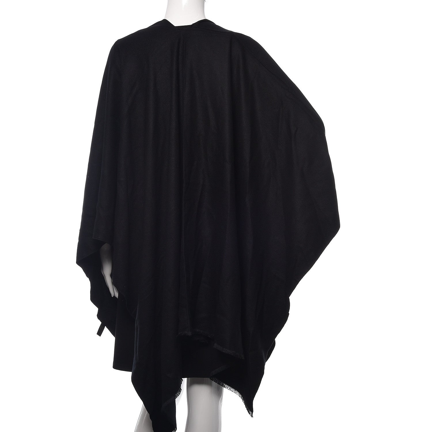FASHIONPHILE FASHIONPHILE Viscose Wrap Black 5 of 5