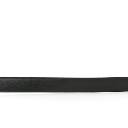 Hermes 135 Togo 32mm Paddock Belt 95 Black Blue de Prusse 7 of 8