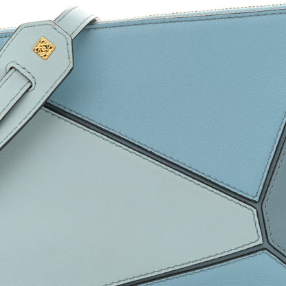 Loewe Calfskin Mini Puzzle Crossbody Bag Stone Blue 8 of 12