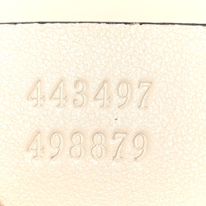 Gucci Calfskin Matelasse Small GG Marmont Shoulder Bag White 7 of 11