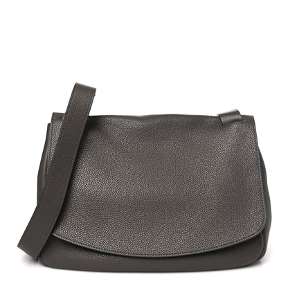 The Row Calfskin Small Mail Bag Ash Grey 1 of 9