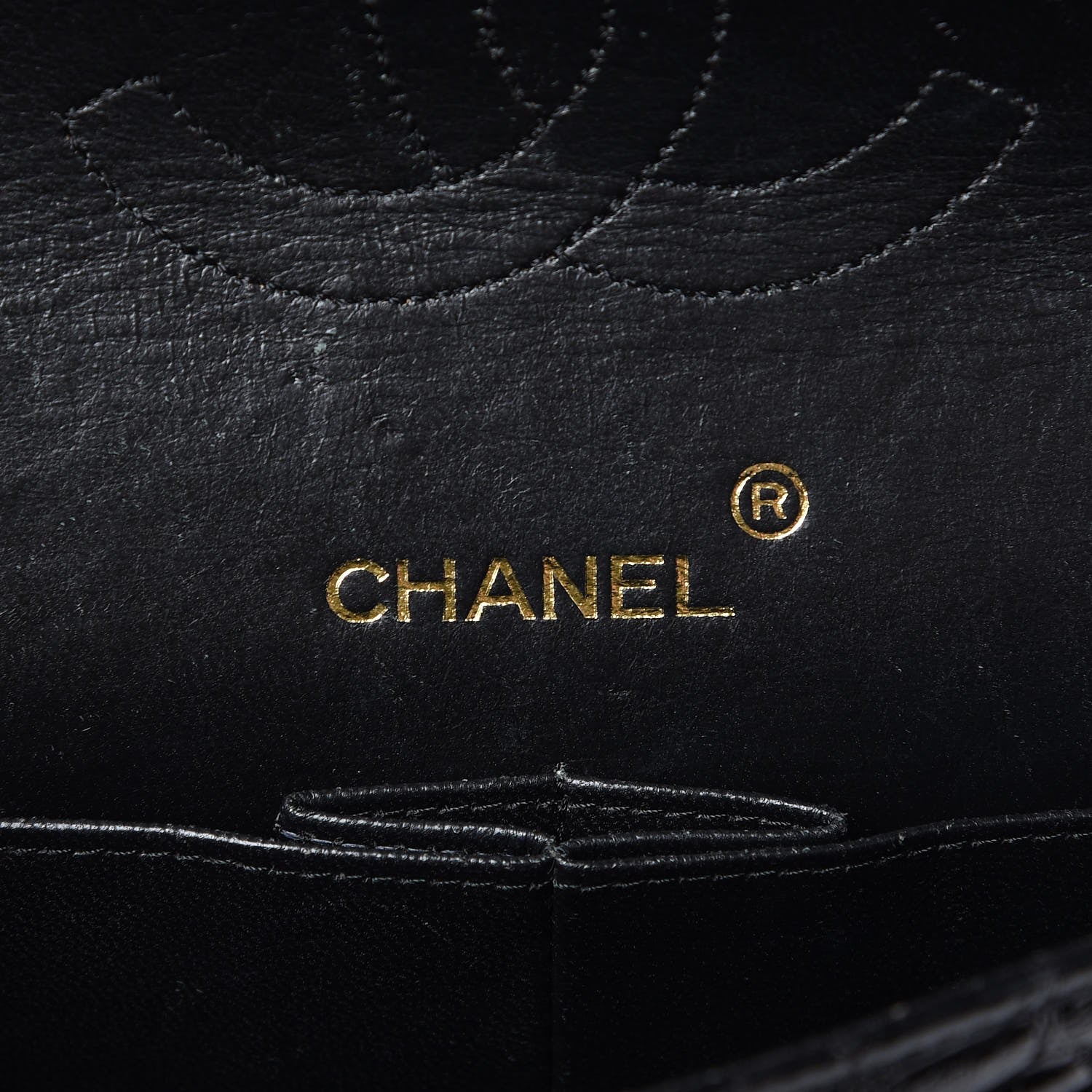 Chanel Crocodile Medium Double Flap Black 6 of 11