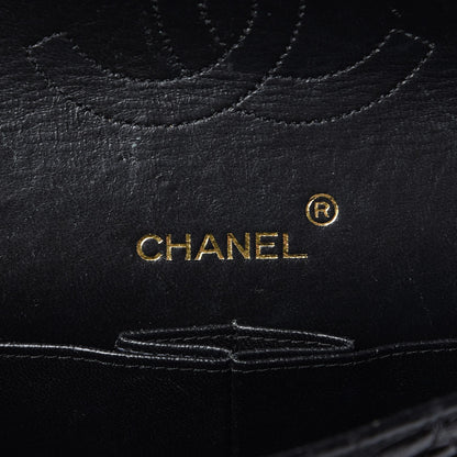 Chanel Crocodile Medium Double Flap Black 6 of 11