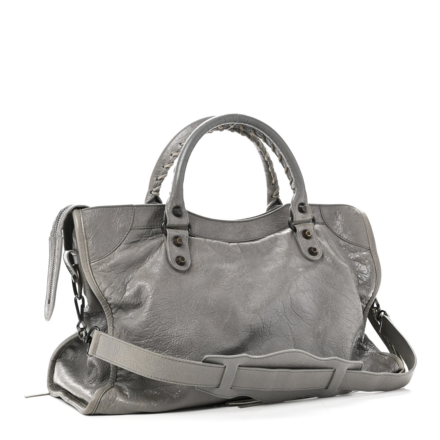 Balenciaga Agneau Classic Hardware City Gris Pyrite 3 of 10