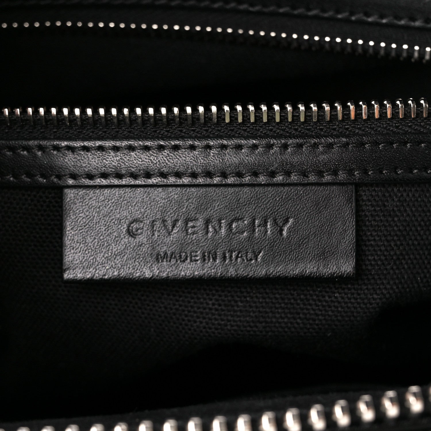 Givenchy Calfskin Suede Brogue Small Antigona Black 6 of 10