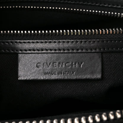 Givenchy Calfskin Suede Brogue Small Antigona Black 6 of 10