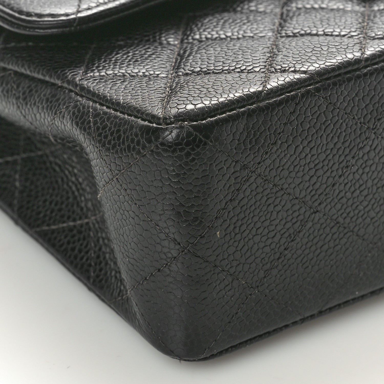 Chanel Caviar Quilted Small Double Flap Black 9 of 10