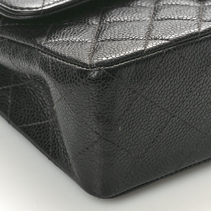 Chanel Caviar Quilted Small Double Flap Black 9 of 10