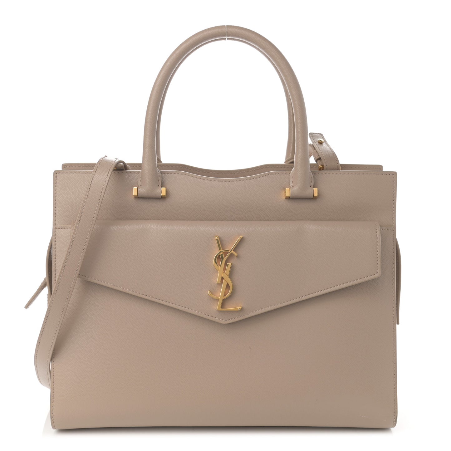 Grain De Poudre Medium Uptown Tote Dark Beige