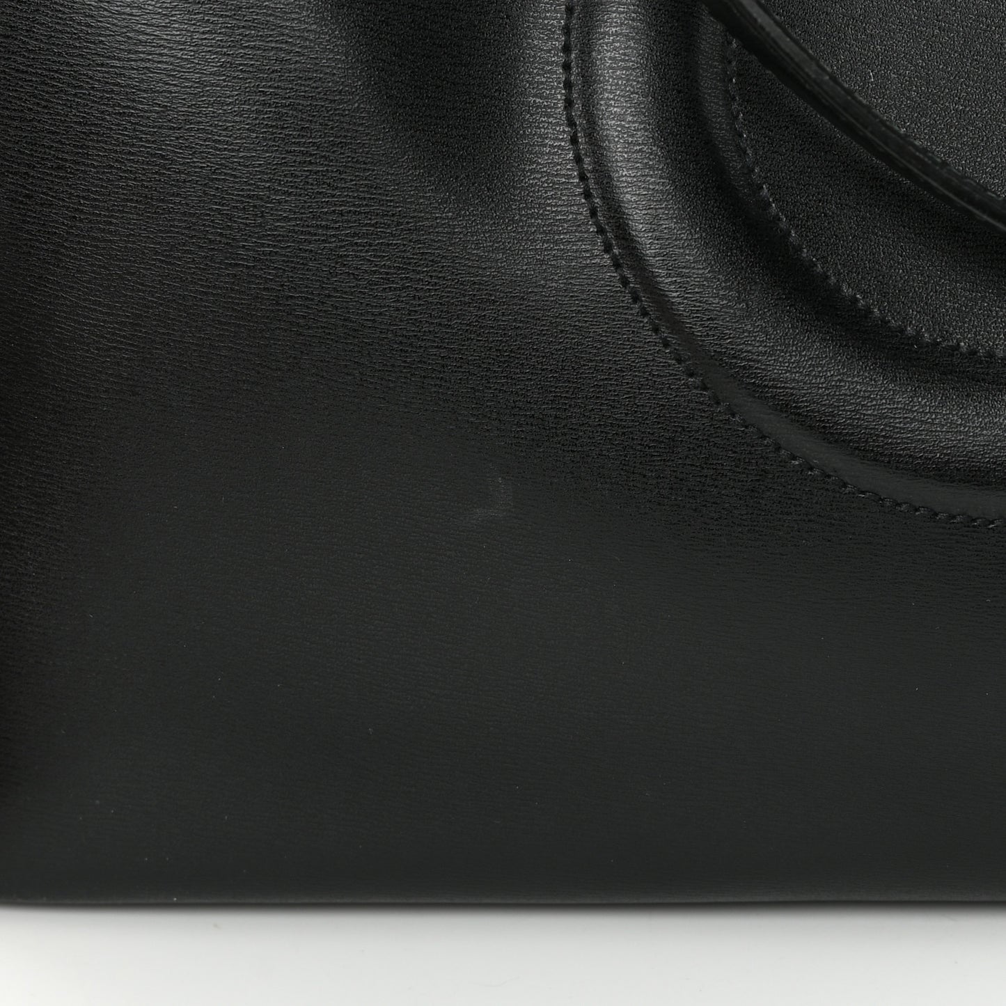 Calfskin Medium Gancini Tote Black