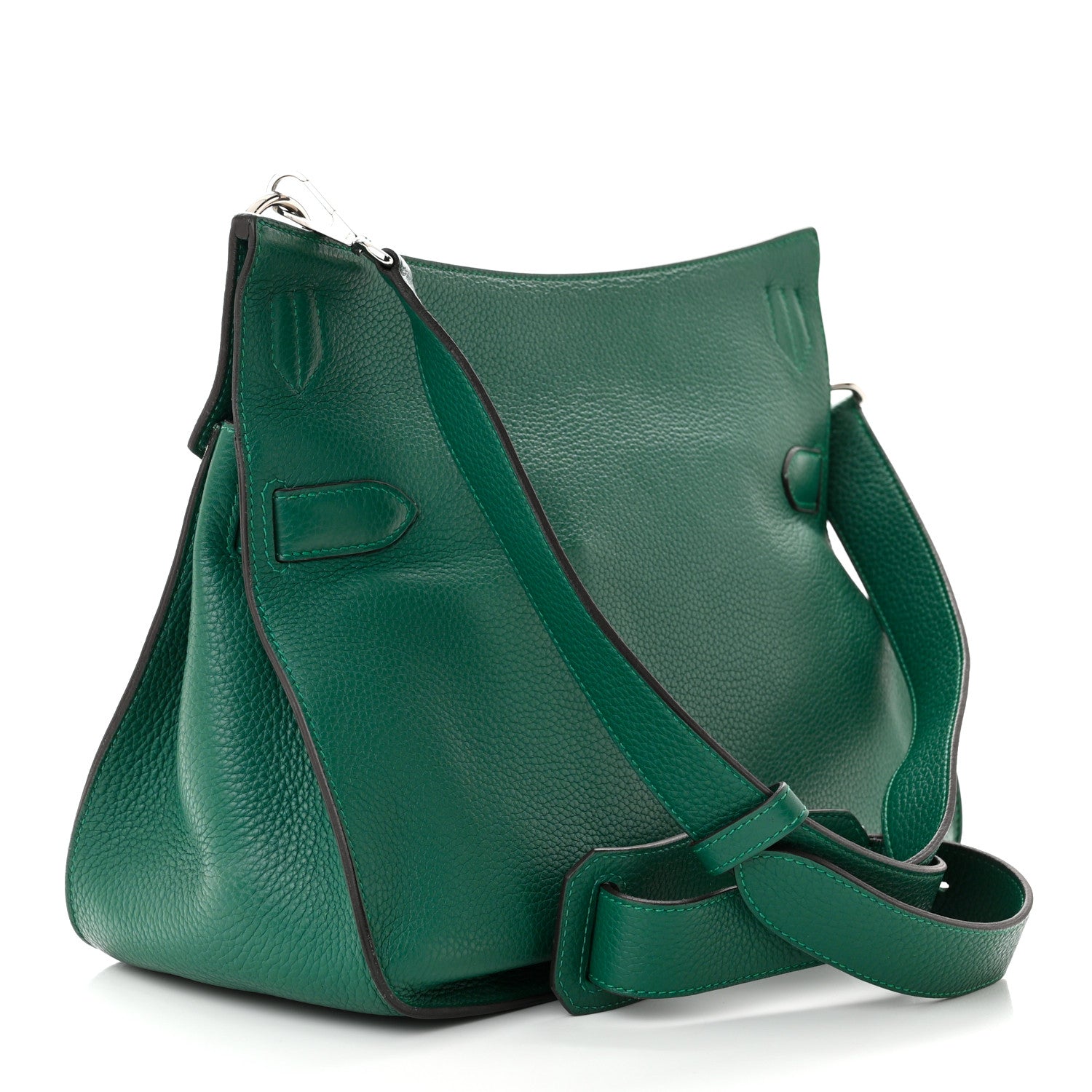 Hermes Taurillon Clemence Jypsiere 34 Malachite 3 of 14