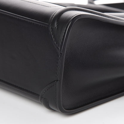 Celine Smooth Calfskin Nano Luggage Black 9 of 9