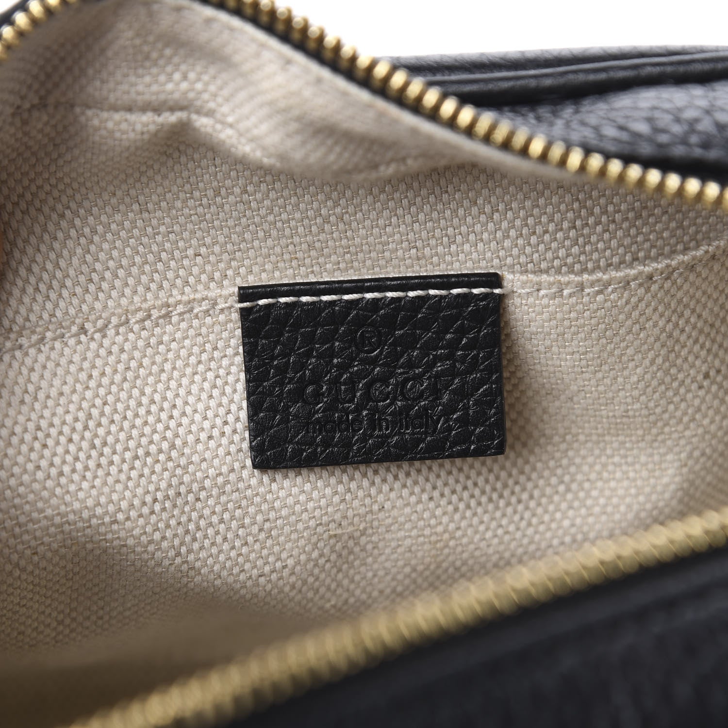 Gucci Pebbled Calfskin Small Soho Disco Bag Black 6 of 10