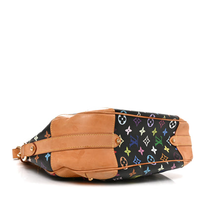 Louis Vuitton Monogram Multicolor Greta Black 4 of 9