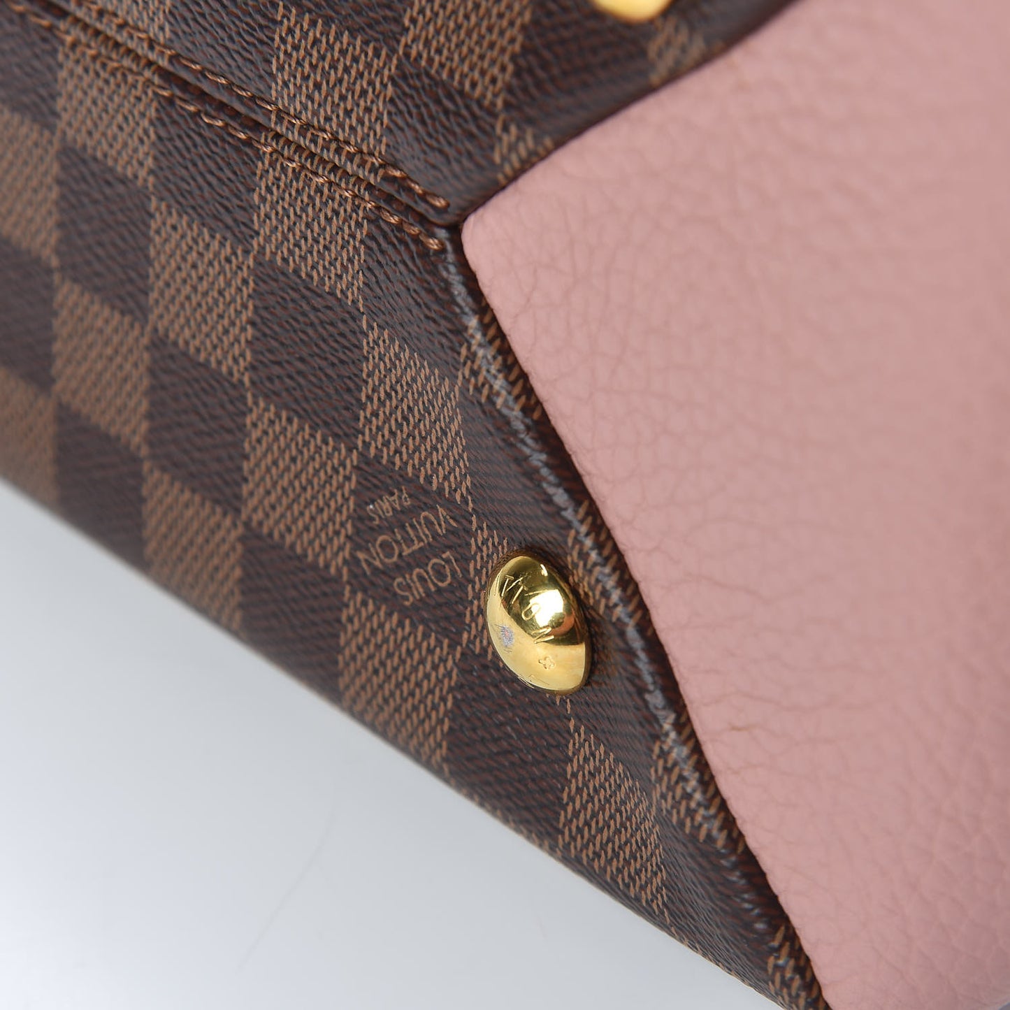 Damier Ebene Cuir Taurillon Brittany Magnolia