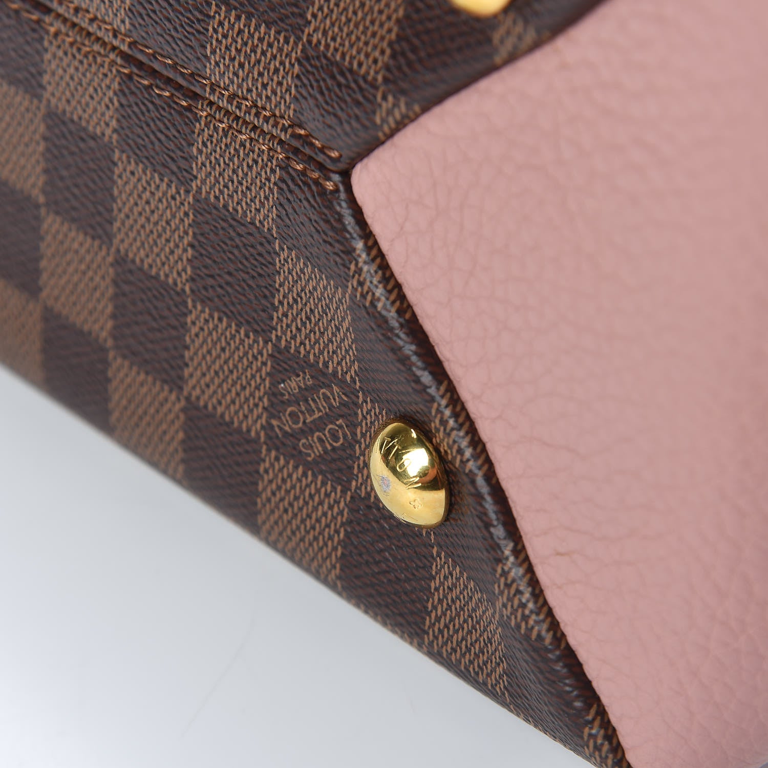 Louis Vuitton Damier Ebene Cuir Taurillon Brittany Magnolia 11 of 14