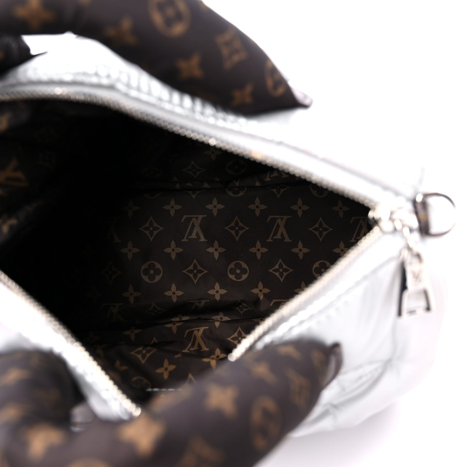 Louis Vuitton Econyl Mini Monogram Pillow Speedy Bandouliere 25 Silver 5 of 11