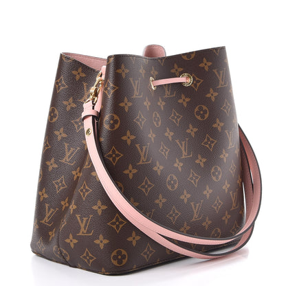 Louis Vuitton Monogram Neonoe MM Rose Poudre 3 of 9