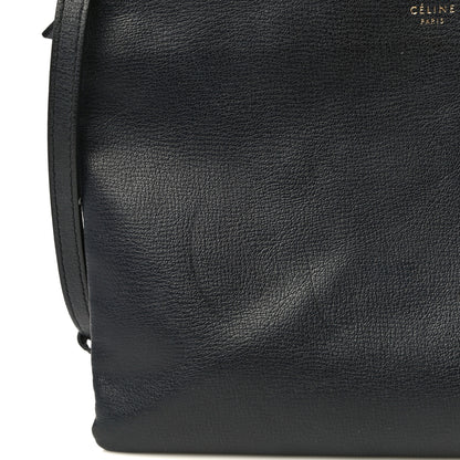 Celine Goatskin Large Trio Crossbody Bag Dark Blue 19 of 20