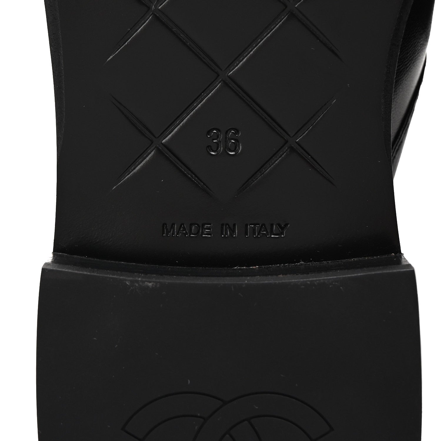 Chanel Lambskin Quilted CC Turnlock Mules 36 Black 7 of 10