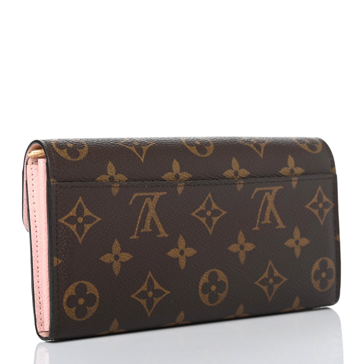 Louis Vuitton Monogram Sarah Wallet NM Rose Ballerine 2 of 4