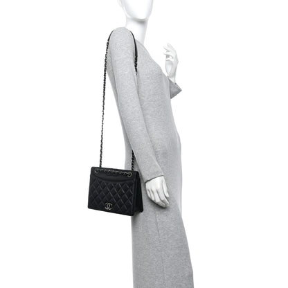 Chanel Calfskin Quilted Ballerine Flap Black 2 of 12