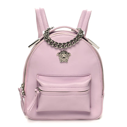 Versace Calfskin Palazzo Medusa Backpack Light Pink 1 of 11