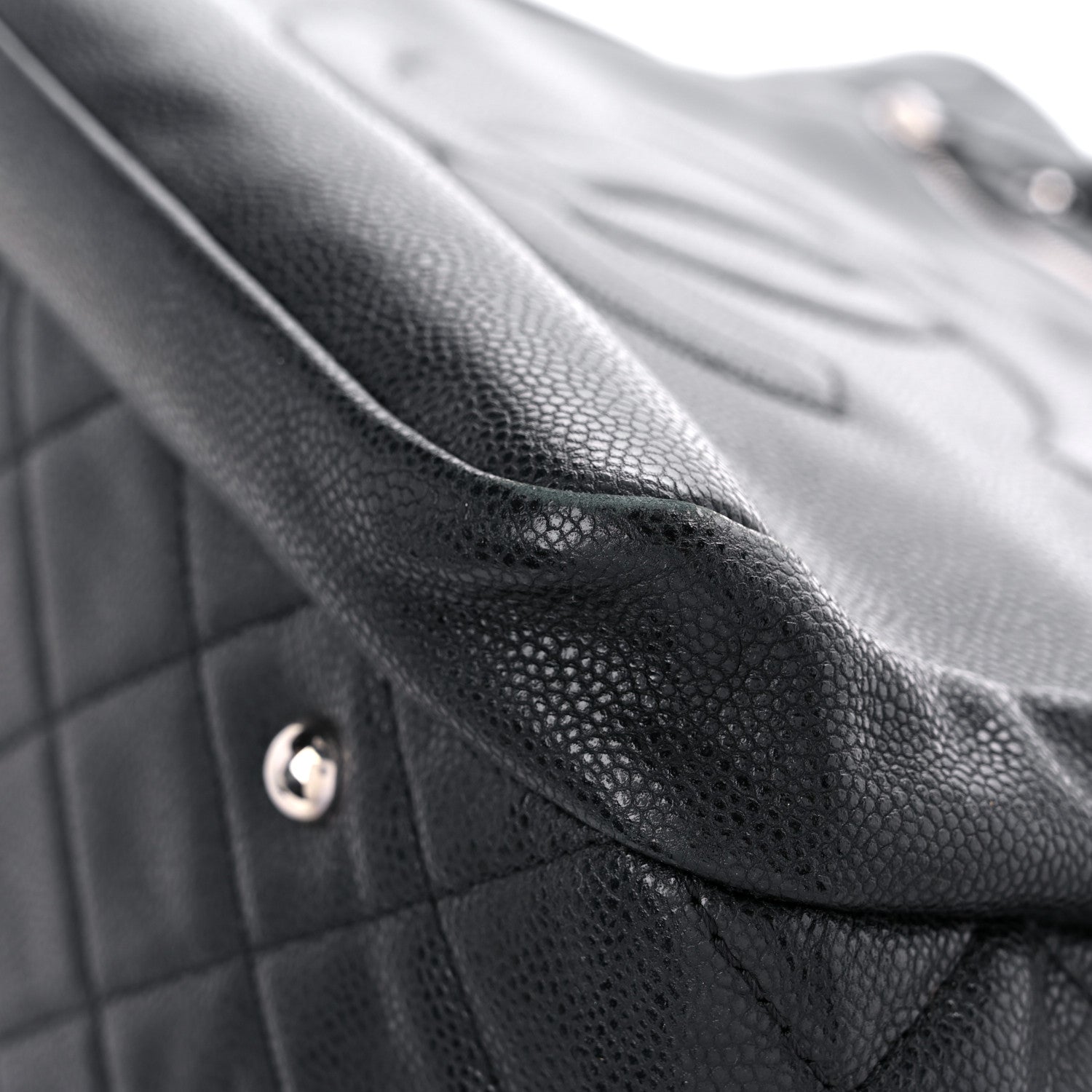 Chanel Soft Caviar Large Timeless CC Shopping Tote Black 8 of 16