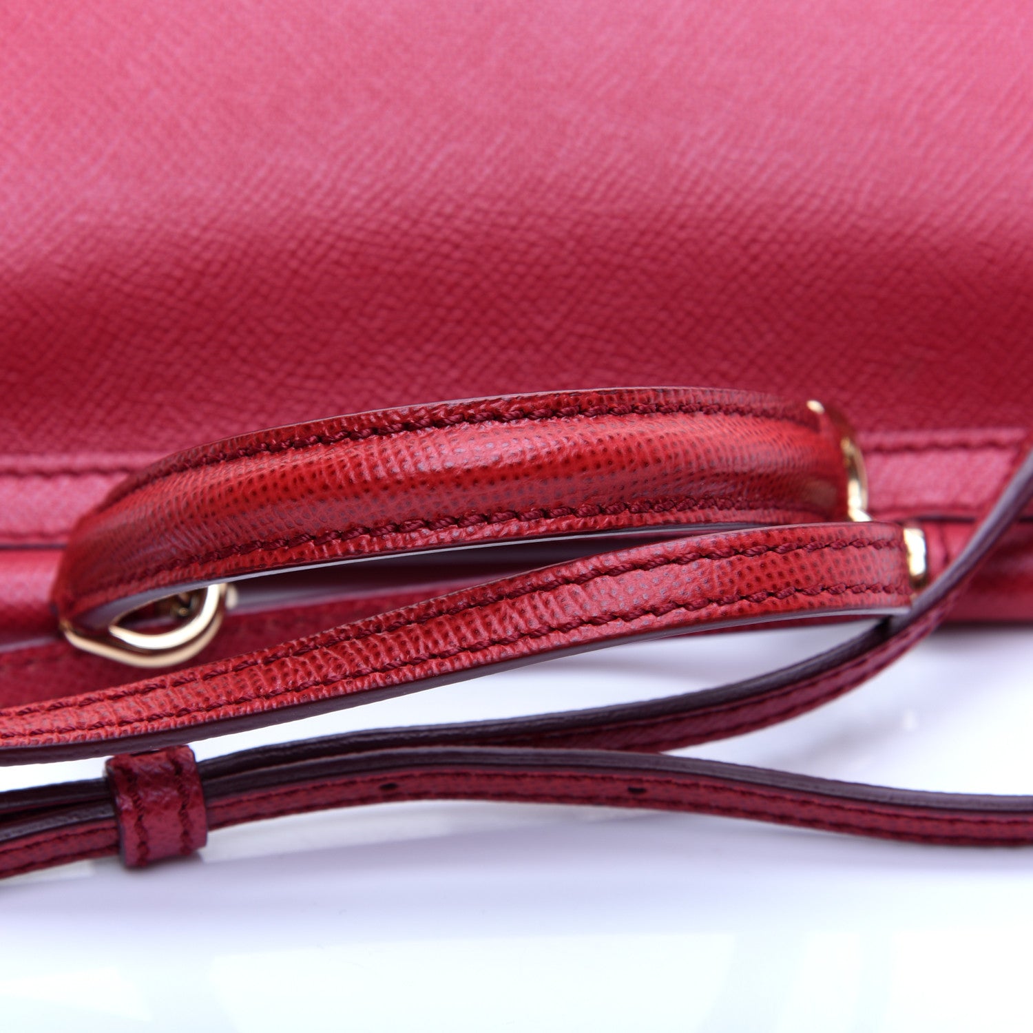 Dolce & Gabbana Dauphine Small Miss Sicily Satchel Rosso 14 of 15