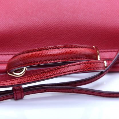 Dolce & Gabbana Dauphine Small Miss Sicily Satchel Rosso 14 of 15