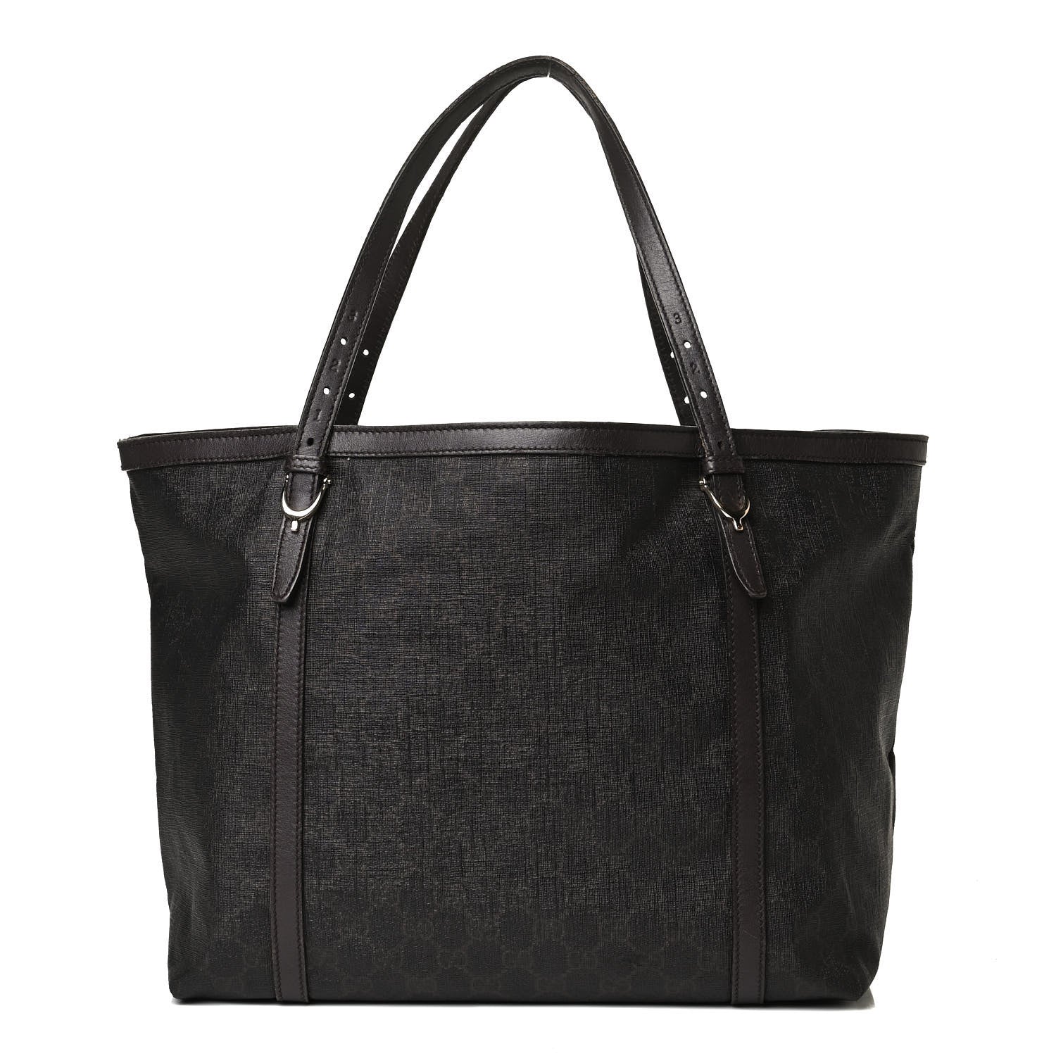 Gucci GG Supreme Monogram Medium Nice Tote Dark Brown 1 of 23