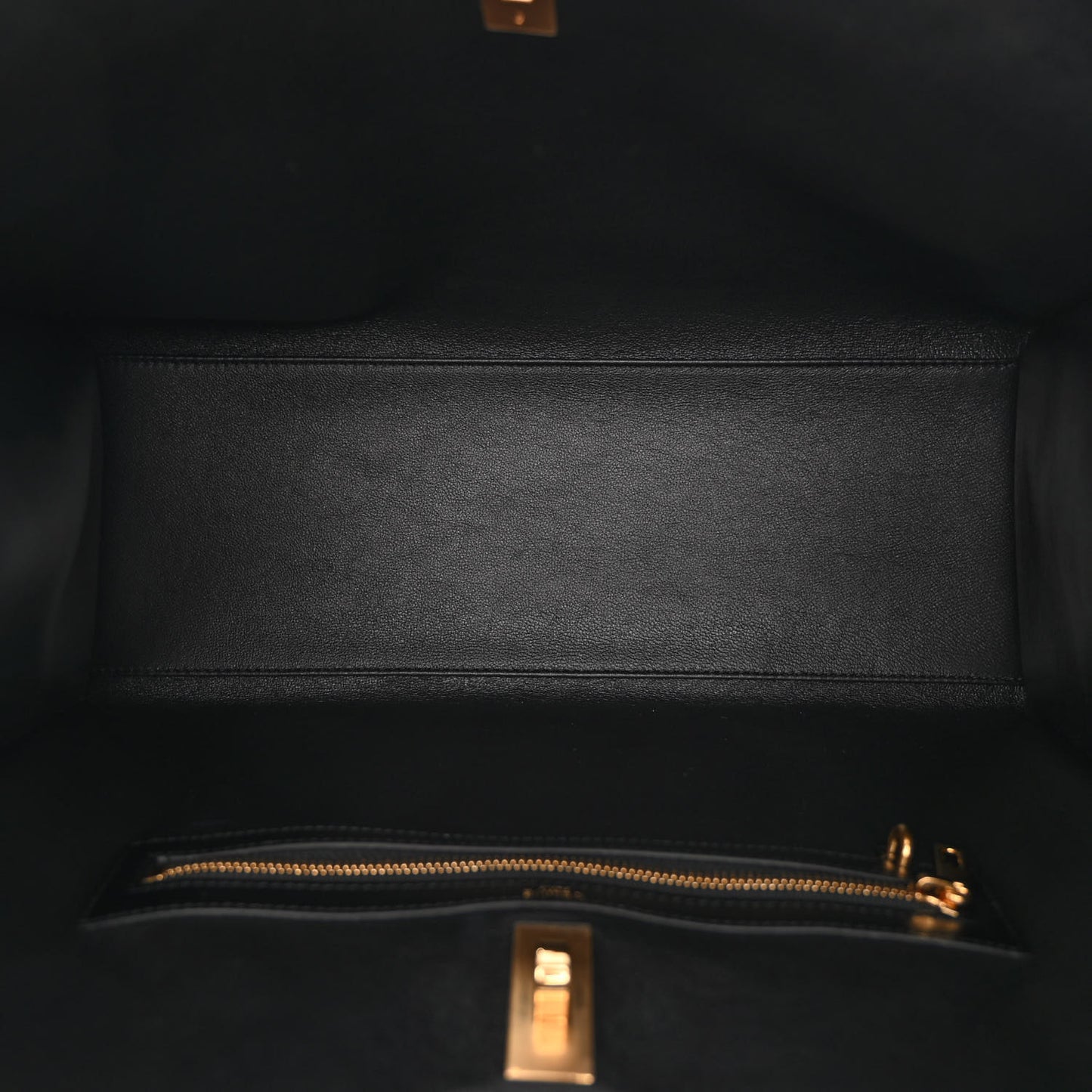 Smooth Calfskin Cabas 16 Bag Black