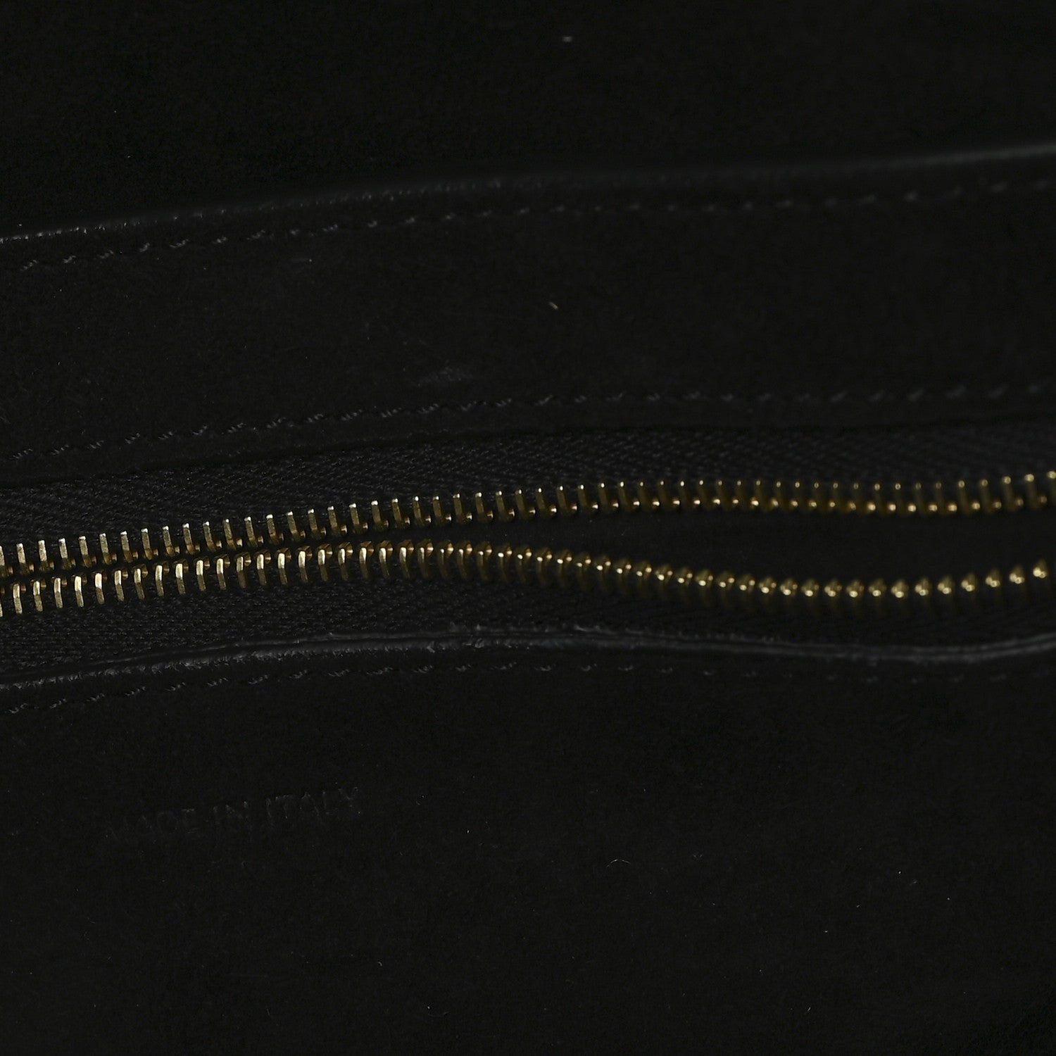 Celine Soft Grained Calfskin Sangle Bucket Bag Black 6 of 10