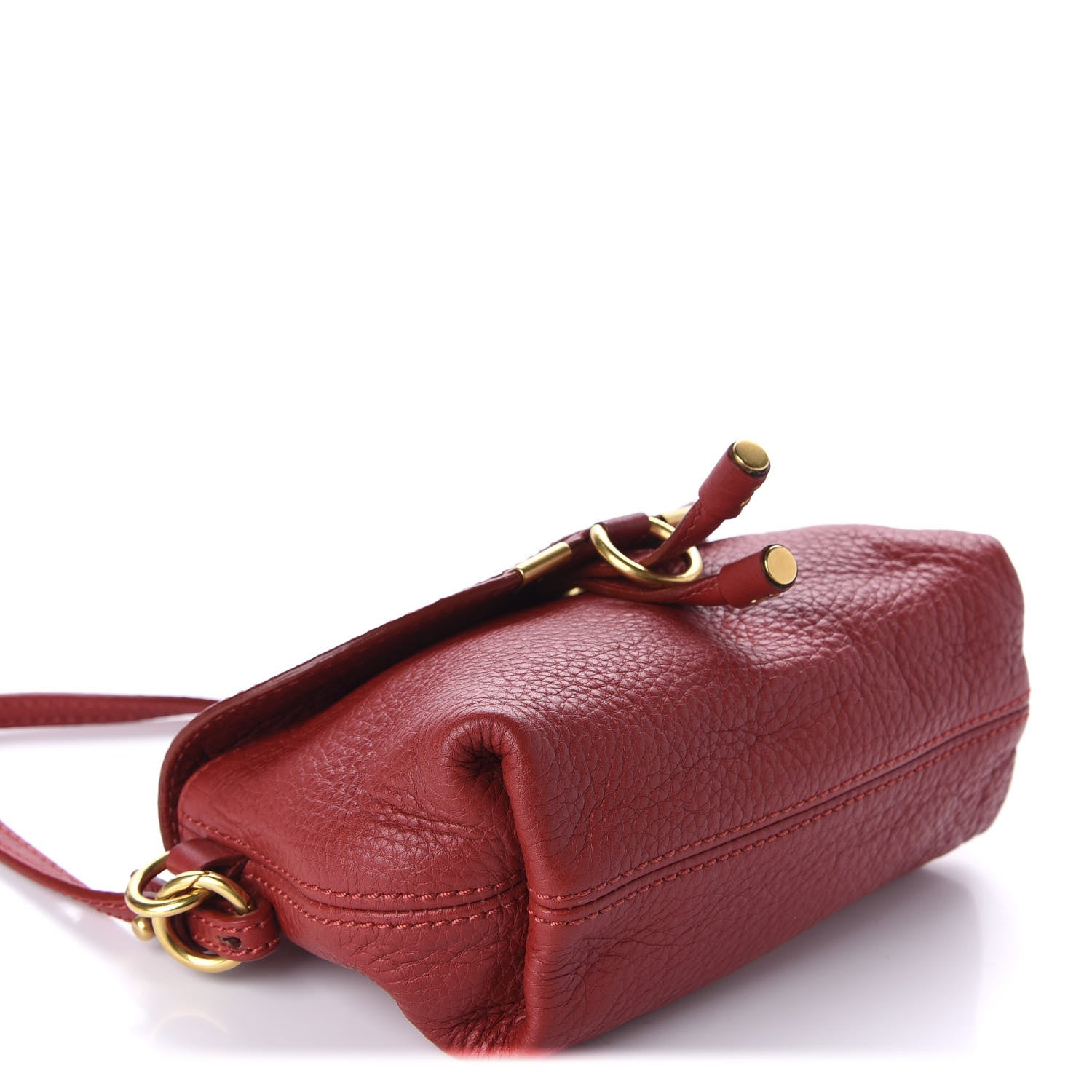 Chloe Calfskin Marcie Pochette Crossbody Bag Poppy 4 of 9