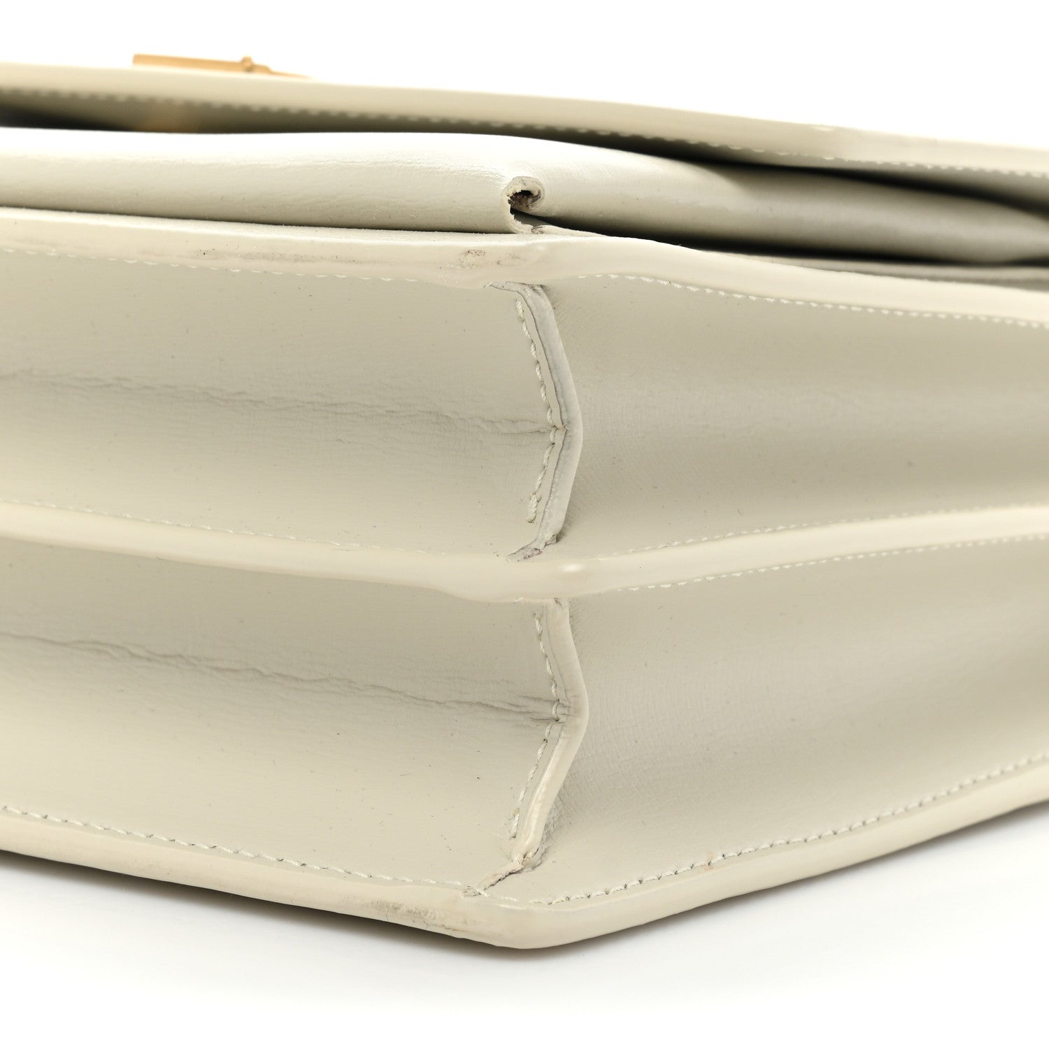 Saint Laurent Calfskin Medium Monogram Sunset Crema Soft 10 of 15