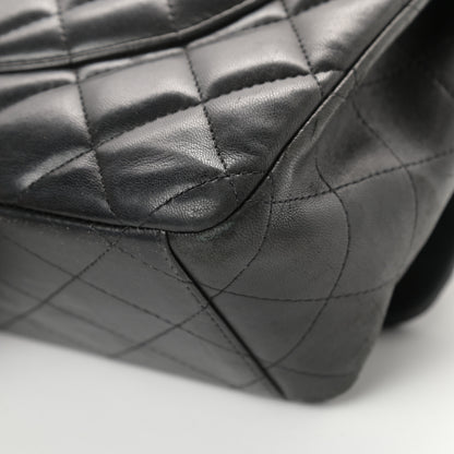 Chanel Lambskin Quilted Maxi Double Flap Black 11 of 25