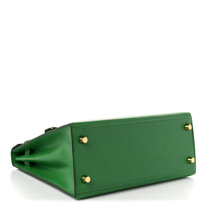 Hermes Chevre Chamkila Kelly Sellier 25 Bambou 4 of 11