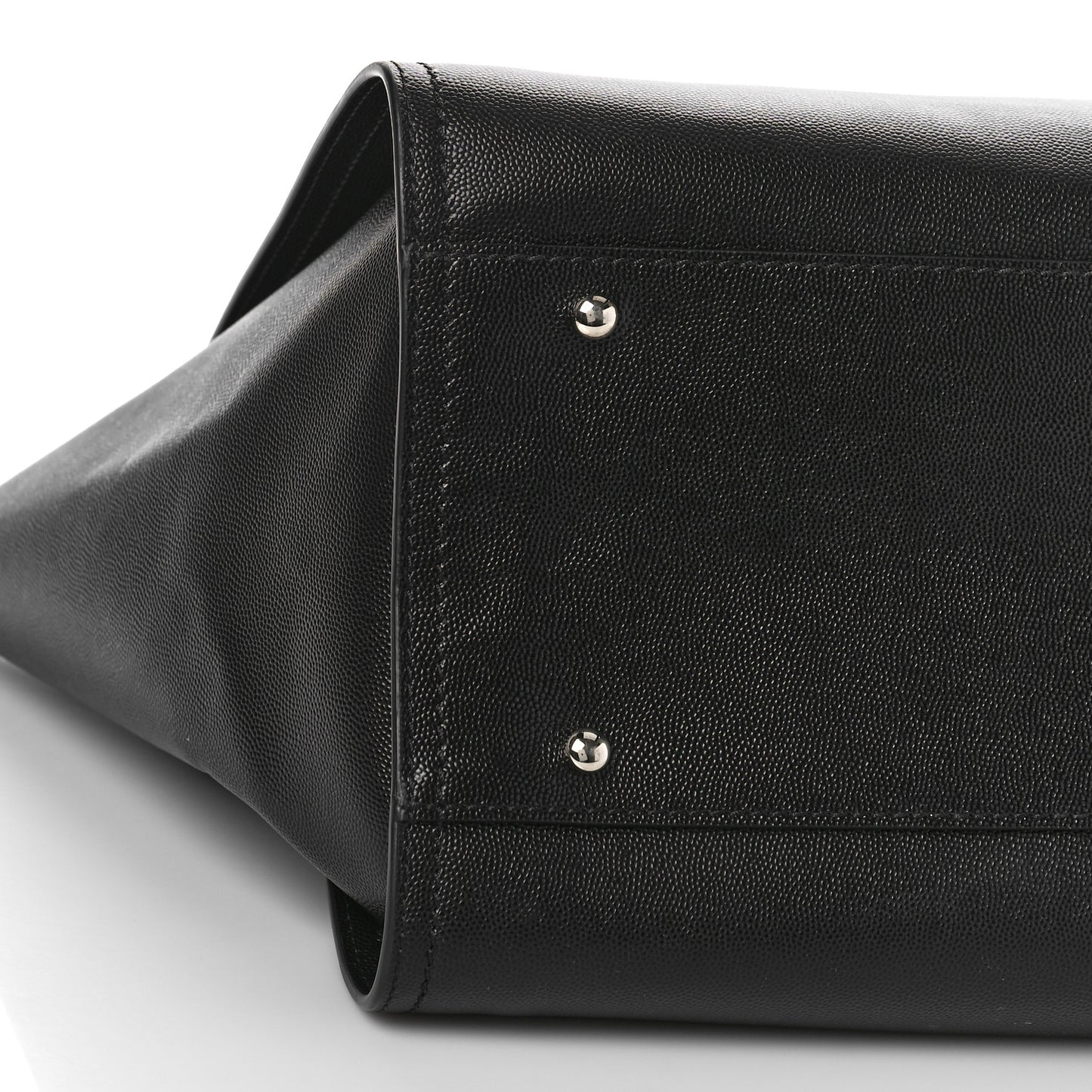 Caviar Large Studded Deauville Tote Black